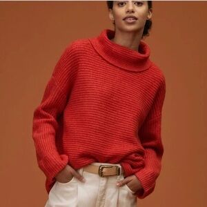 Anthropology Pilcro Red Sweater